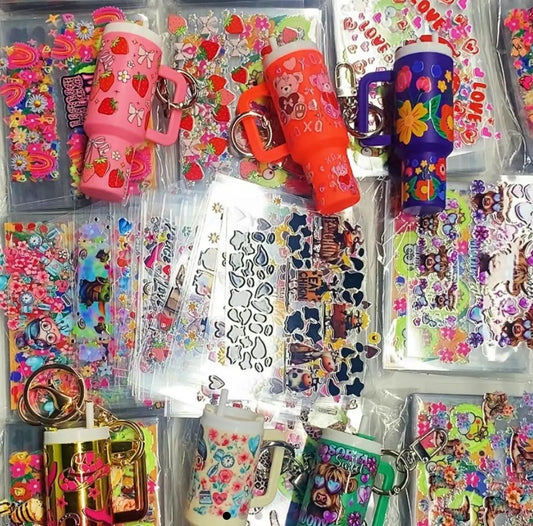 Mini tumbler keychain mystery bundles